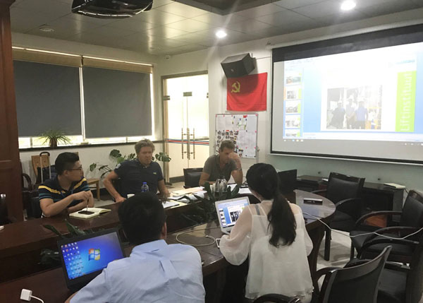 贸邦与电梯专家会议