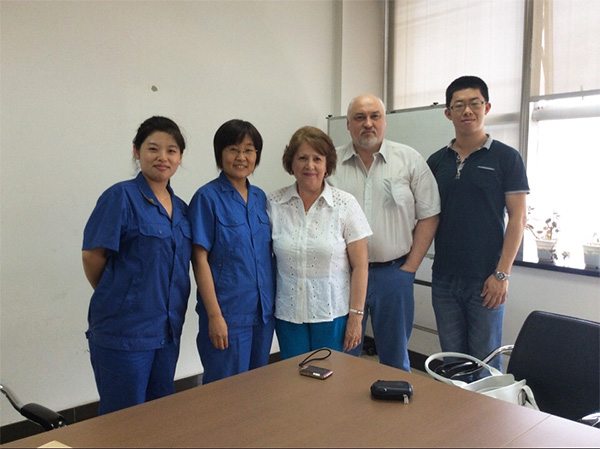 贸邦俄罗斯计量认证合影