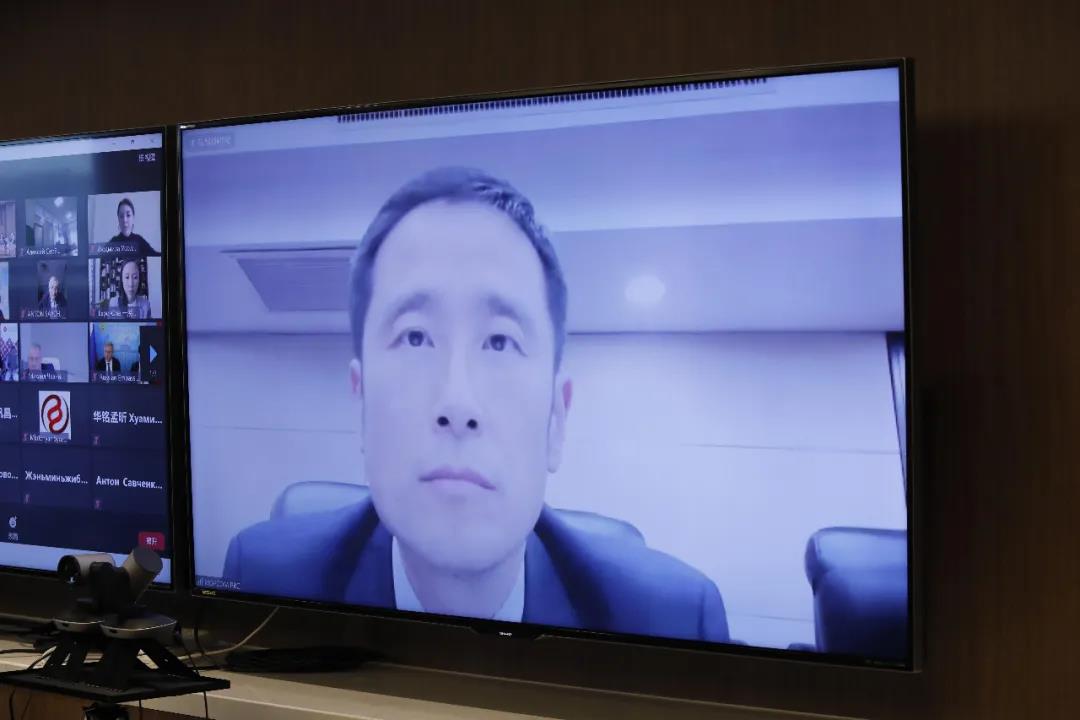 中国商务部欧亚司副司长刘雪松讲话